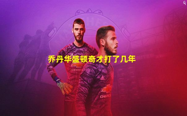 乔丹华盛顿奇才打了几年